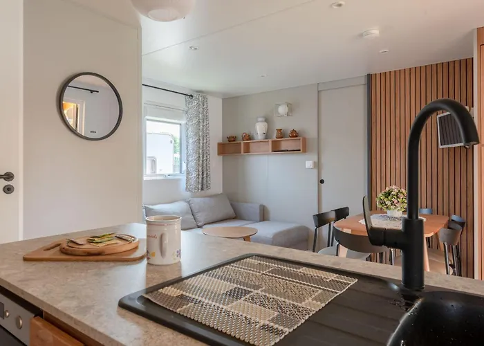 Mobil-home 40m - Piscine - Jardin